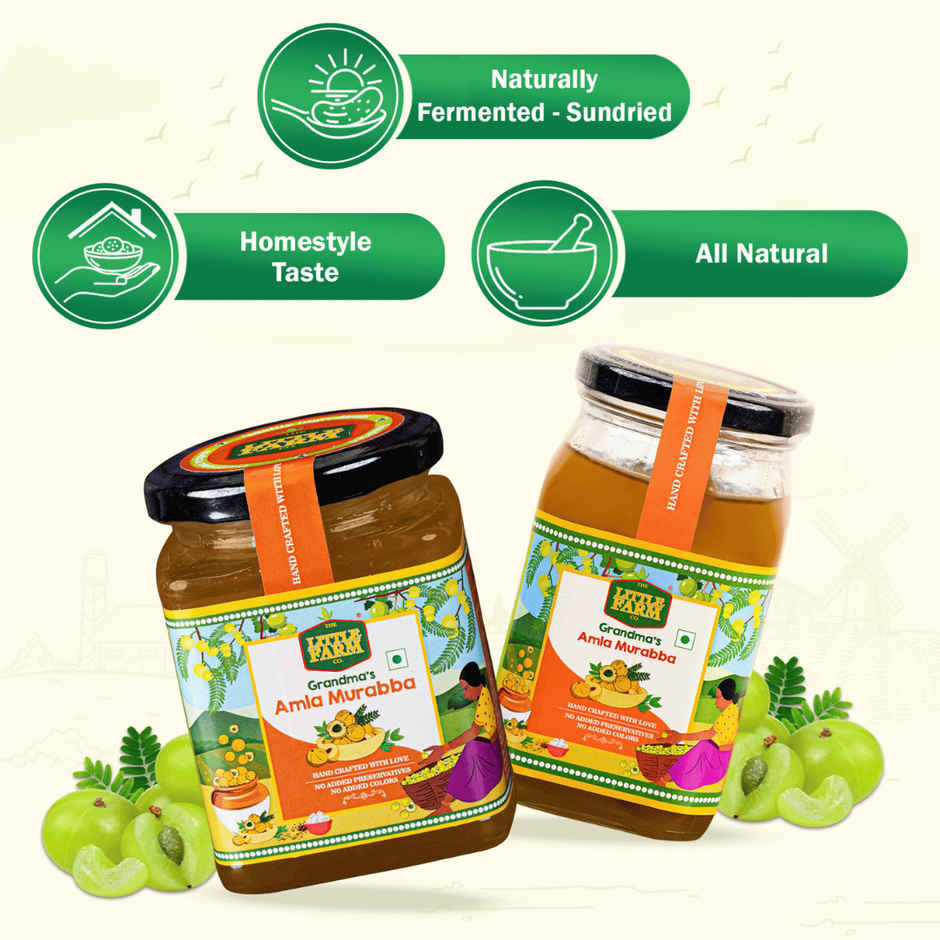 The Little Farm Co. Amla Murabba | oil free