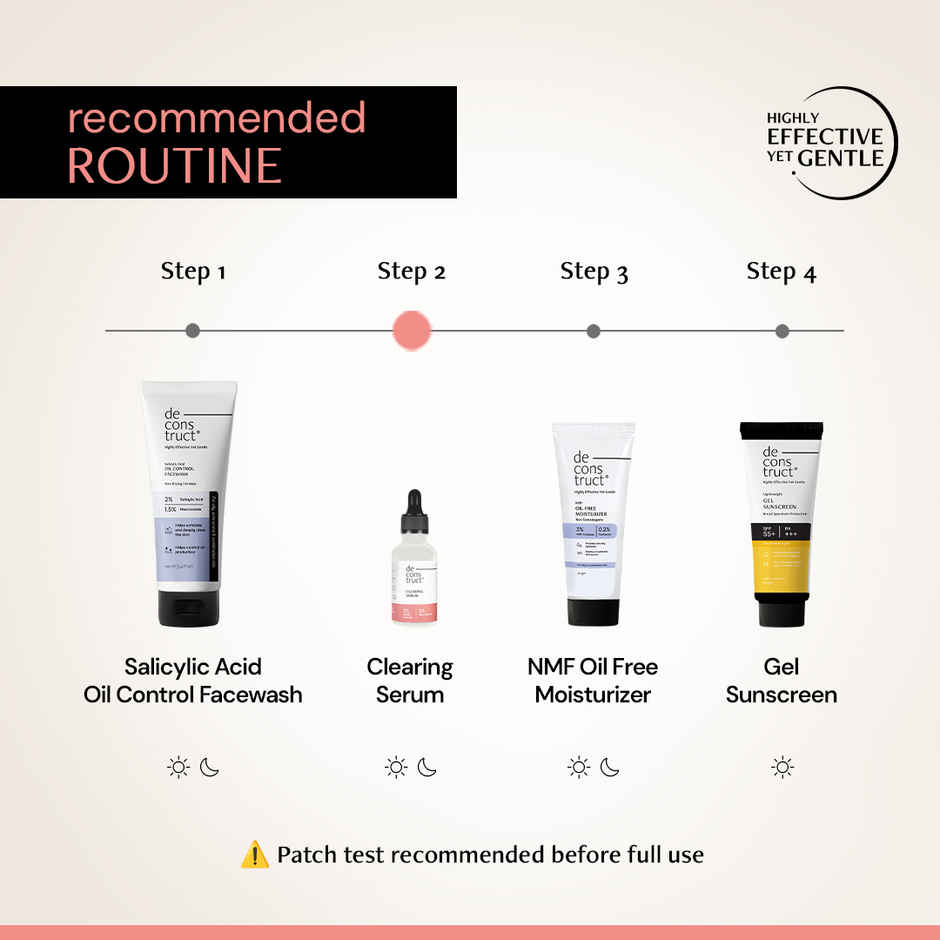 Deconstruct 5% Niacinamide Serum | Fades Pigmentation & Acne Marks