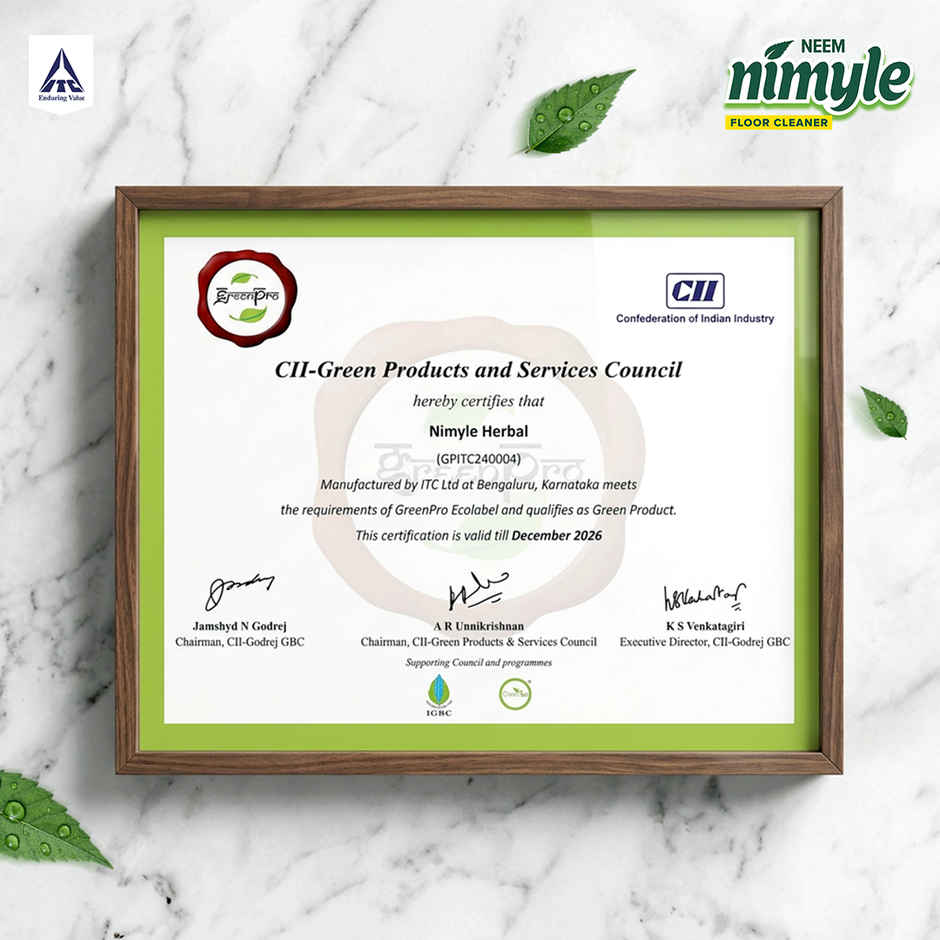 Nimyle Herbal Floor Cleaner | Bulk Value |Kid & Pet Safe