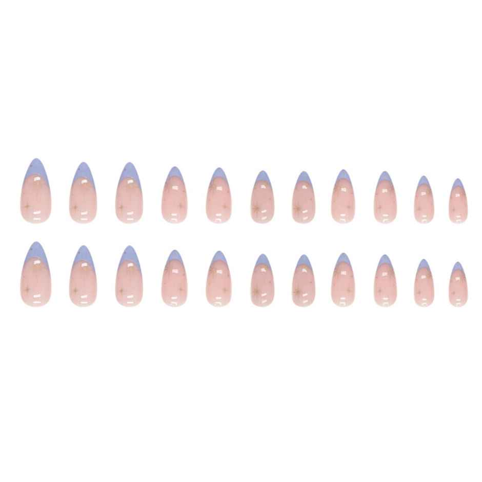 Polish Me Pretty Luxe Press On Nails - Glitzo - Almond Short