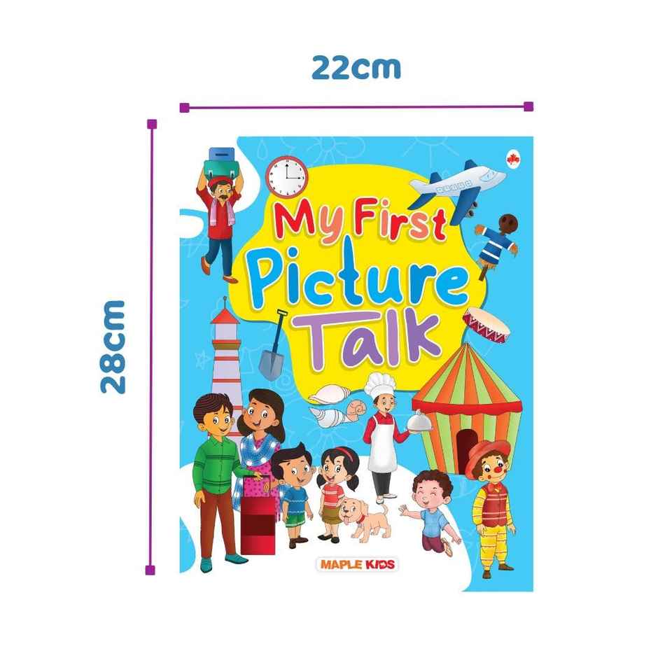 Picture Talk and Conversation Book for Kids (Colourful Pictures)
