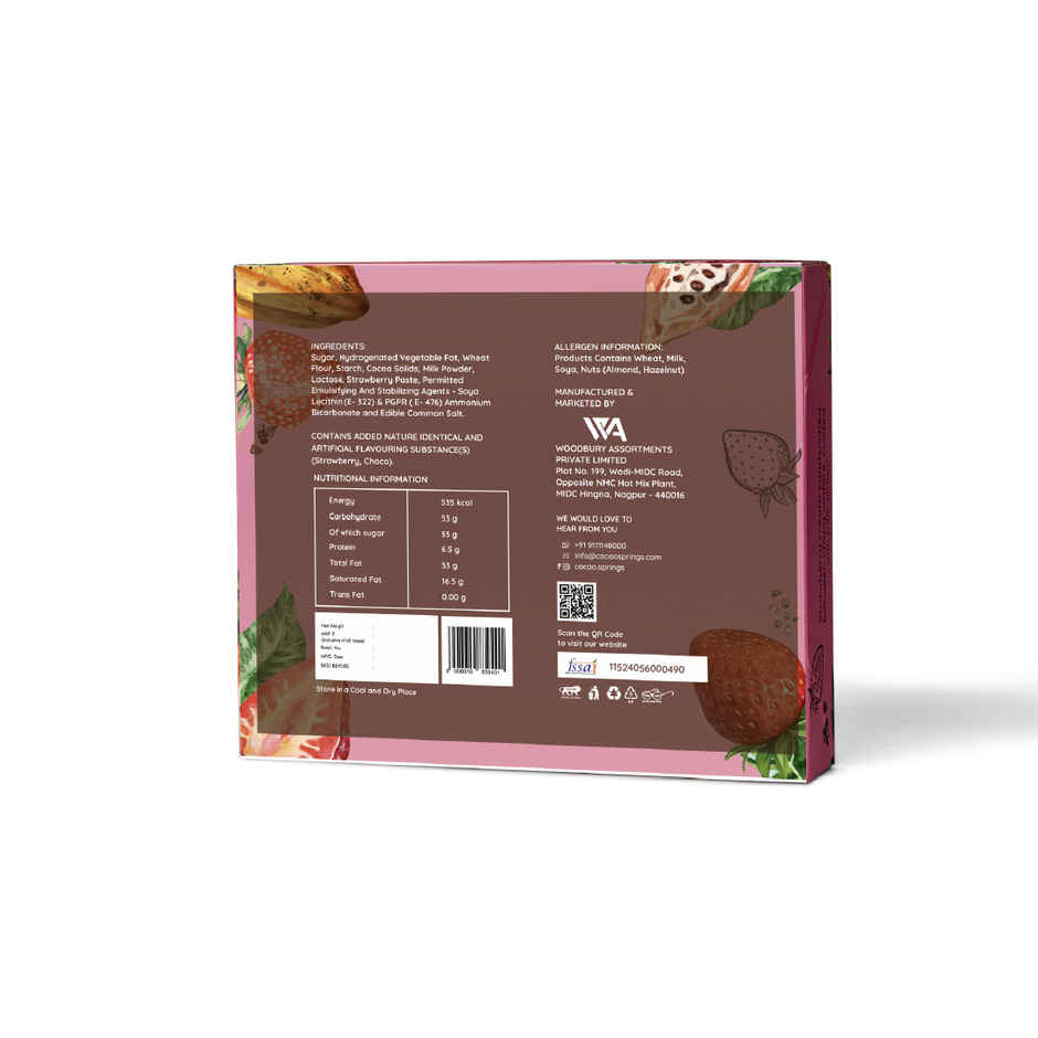 Cacao Springs Strawberry Waffrils