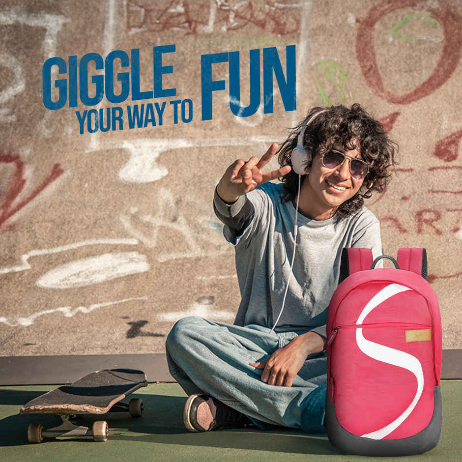 Skybags Unisex Solid Polyester 17 L Laptop Bag | Red - Free Size