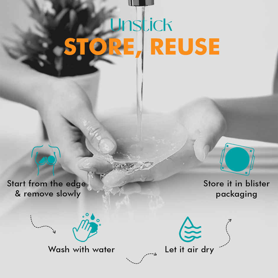 Pinq Polka Reusable Nipple Cover | Nude | 10 cm No Glue