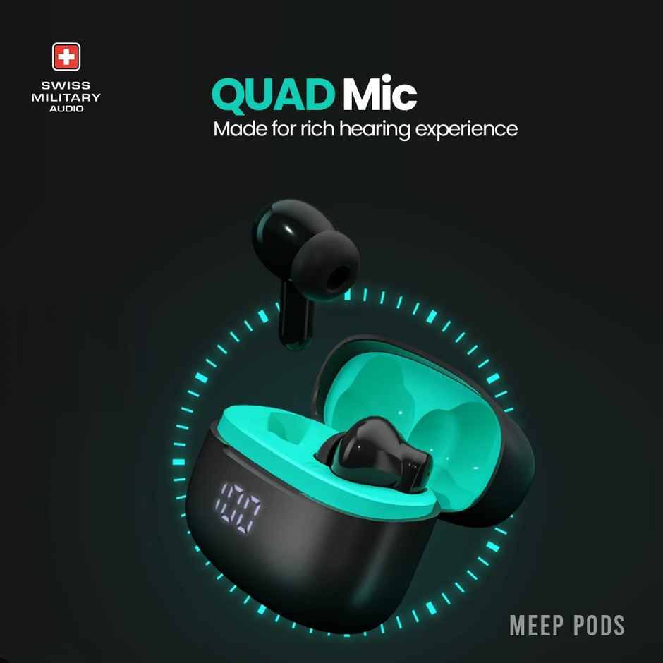 Swiss Military Audio Earbuds - Meep | Blue