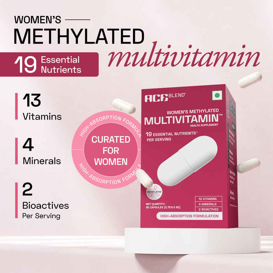 Ace Blend Methylated Multivitamin for Women