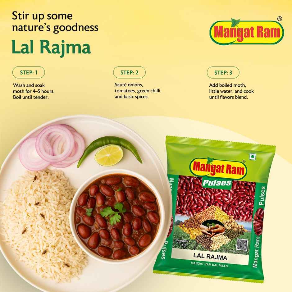 Mangat Ram Lal Rajma Pouch