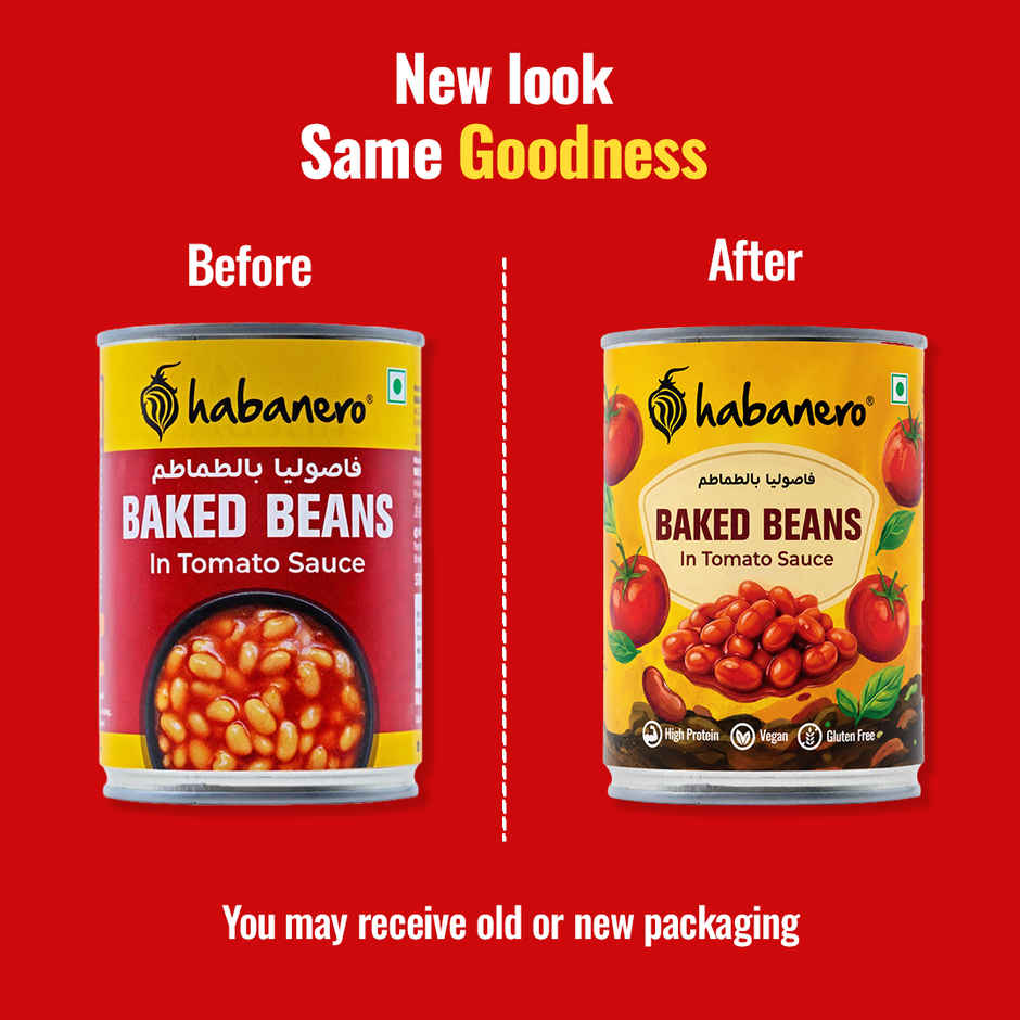 Habanero High Protein Spicy Baked Beans - Mexican Style 