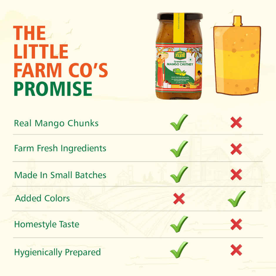 The Little Farm Co. Mango Chutney | No added colors