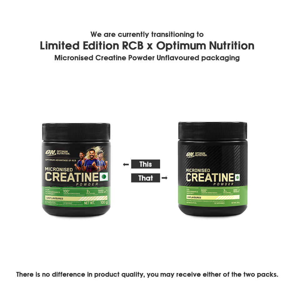 Optimum Nutrition Micronised Creatine Powder Unflavored