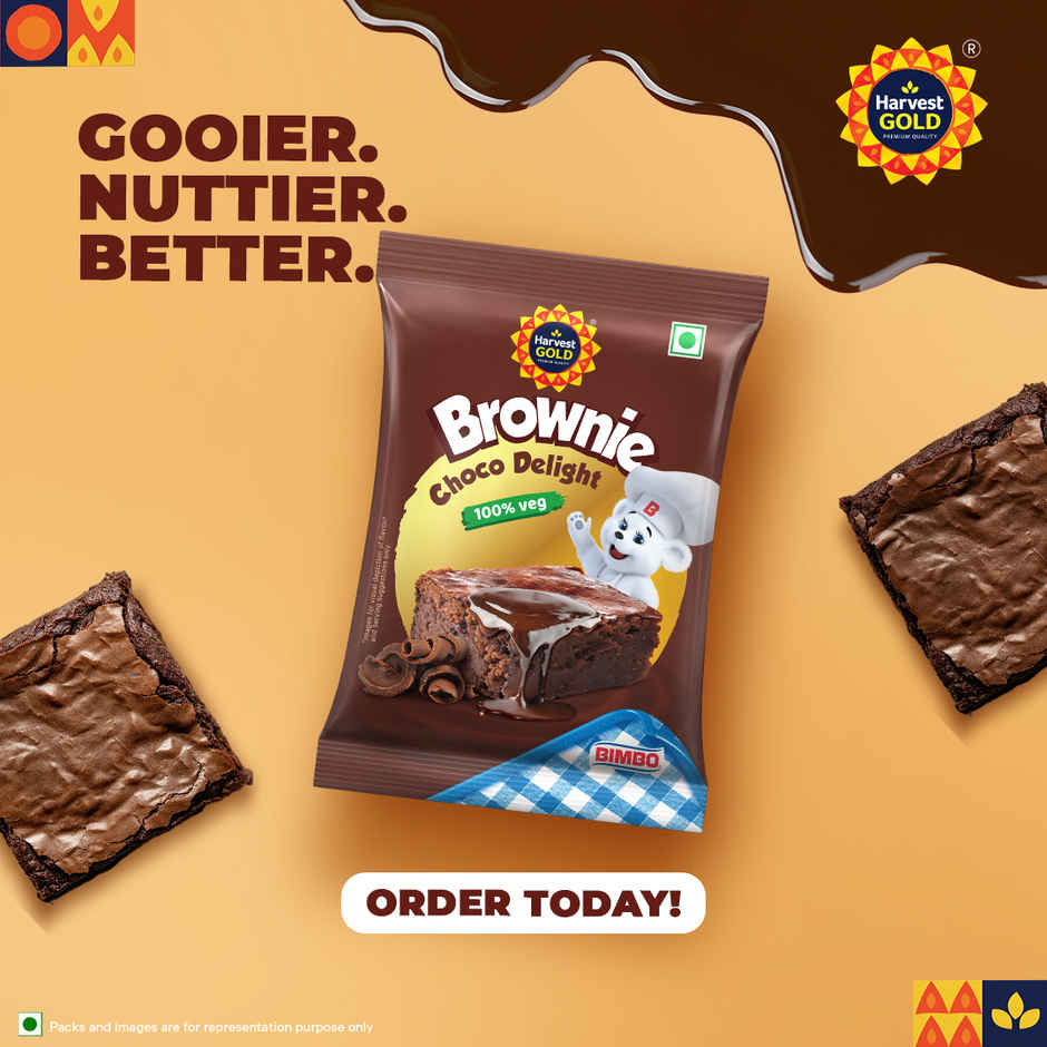 Harvest Gold Choco Delight Brownie | Bakery Delight