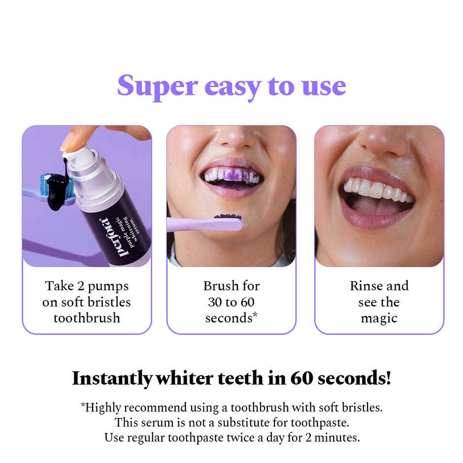 Perfora Purple Magic Teeth Whitening Serum