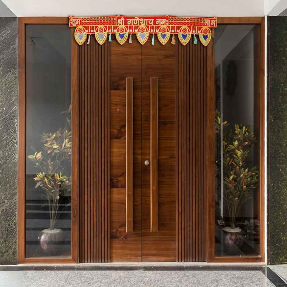 Velvet Toran Sri Ganesh | 3 ft | Assorted Design | Chandar