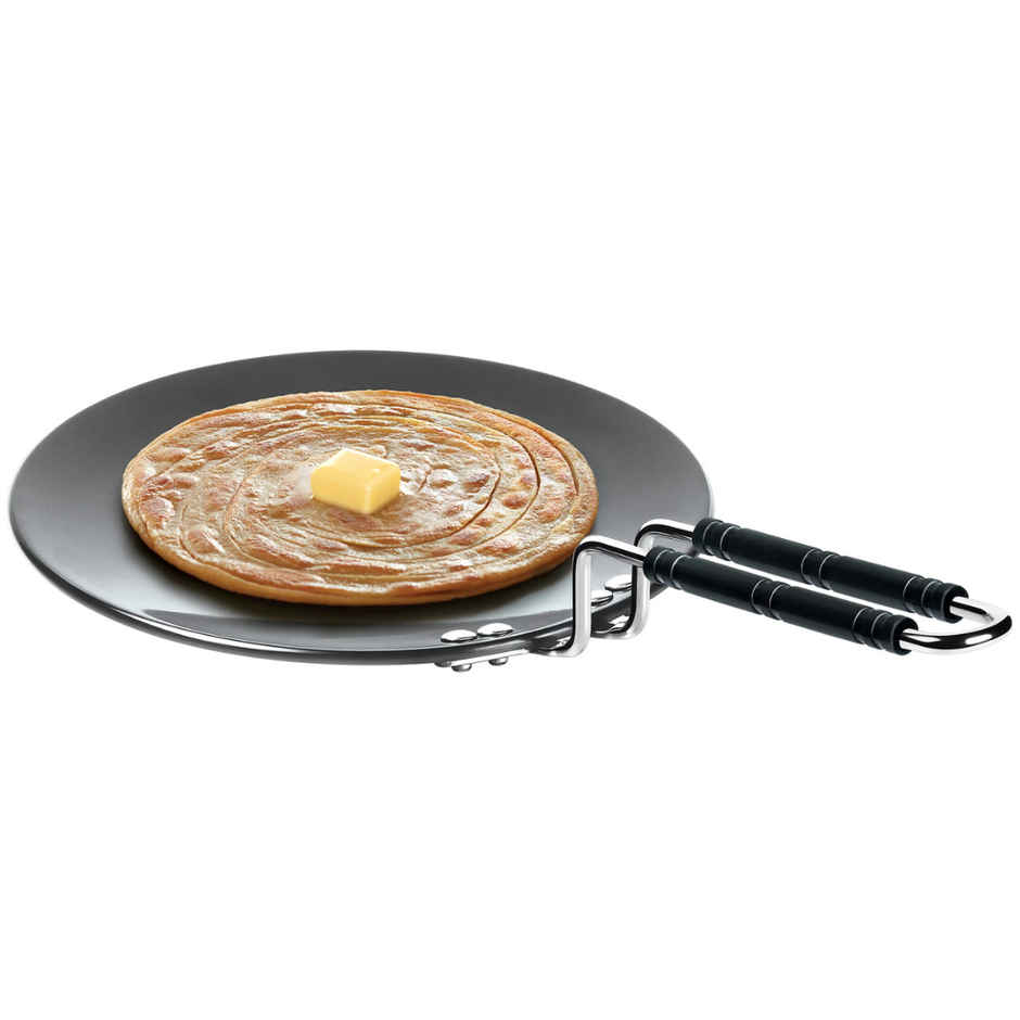 Fabiano Hard Anodized Royal Roti Tawa With Induction Base | 26 cm