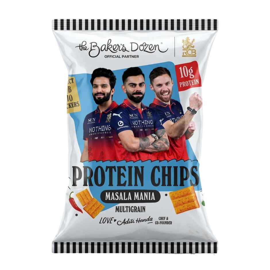 The Baker's Dozen Protein Chips - Masala Mania