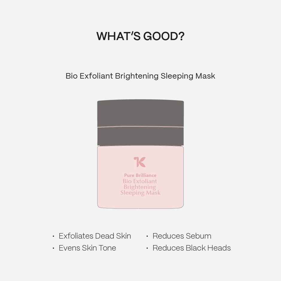 Truekind Bio Exfoliant Brightening Sleeping Mask