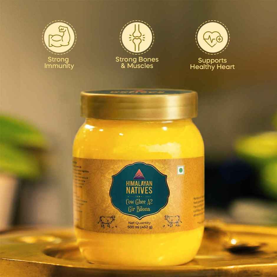 Himalayan Natives A2 Gir Cow Ghee | Jar