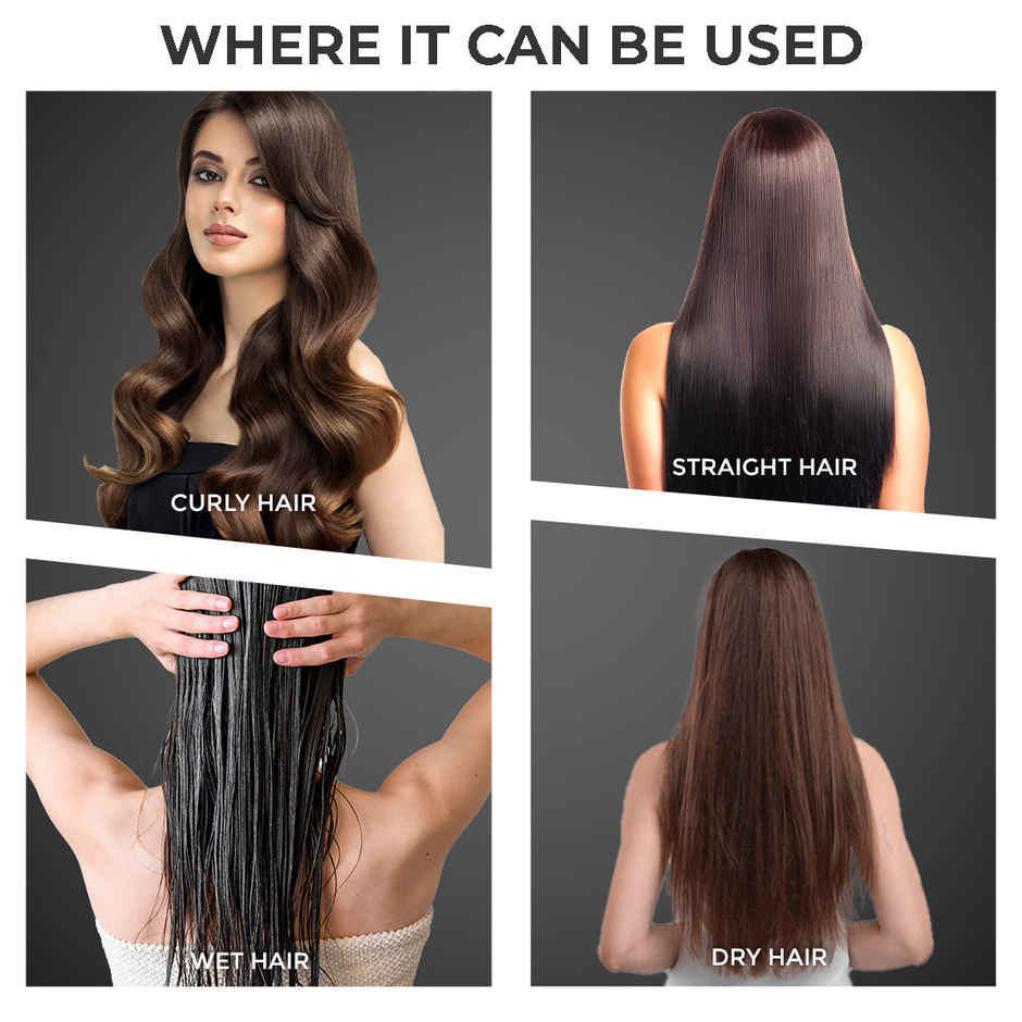 Winston 2 In 1 Hair Styling Blow Brush For Women - 1200 Watts (Gold)