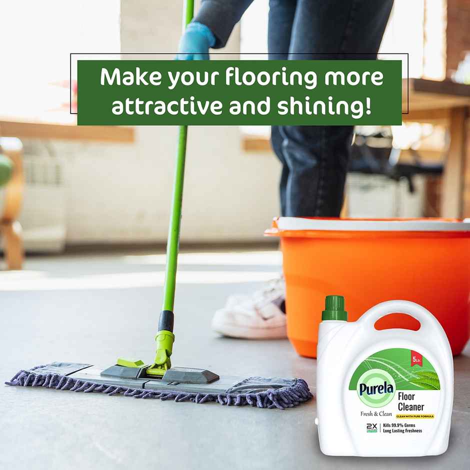 Purela Neem Floor Cleaner Liquids | Bathroom Surface Cleaning Liquid | Ecofriendly