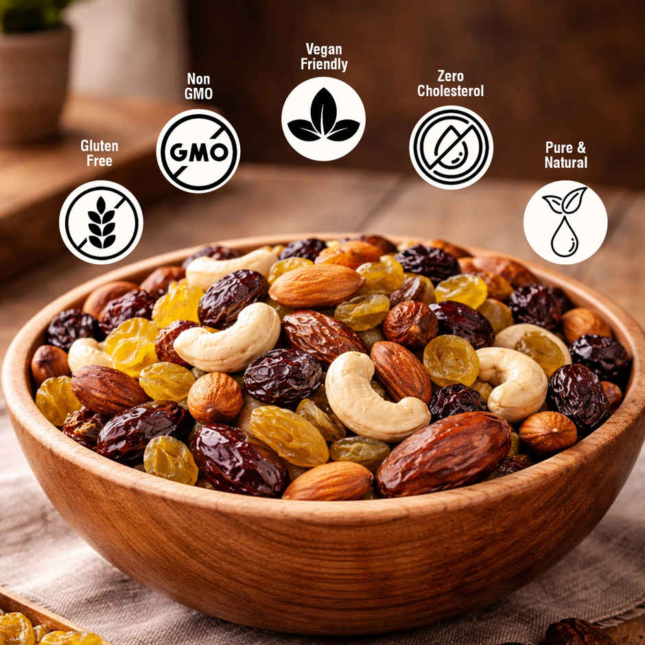 Wonderland Foods Panchmeva Dry Fruits Mix