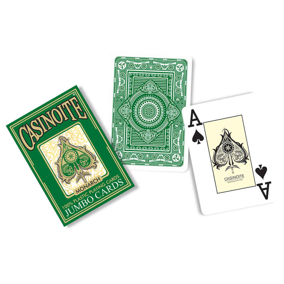 casinoite Monarch Playling Cards | Green