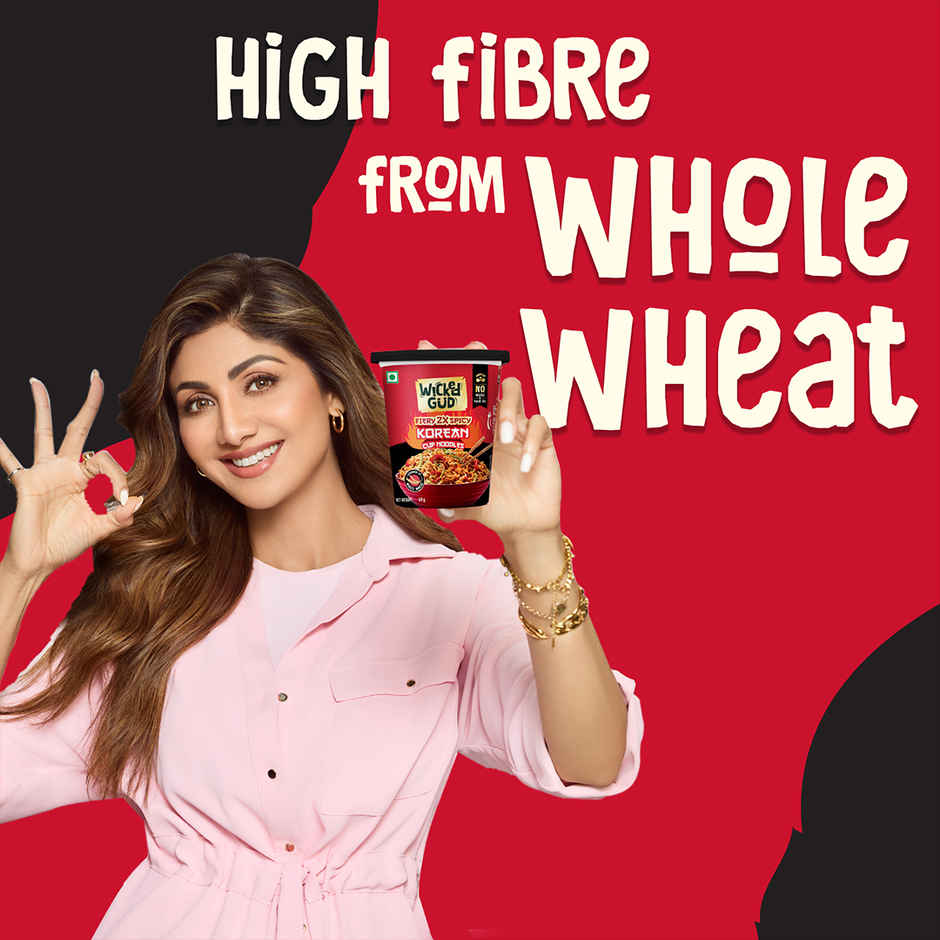 Wickedgud Fiery 2x Spicy Korean Cup Noodles