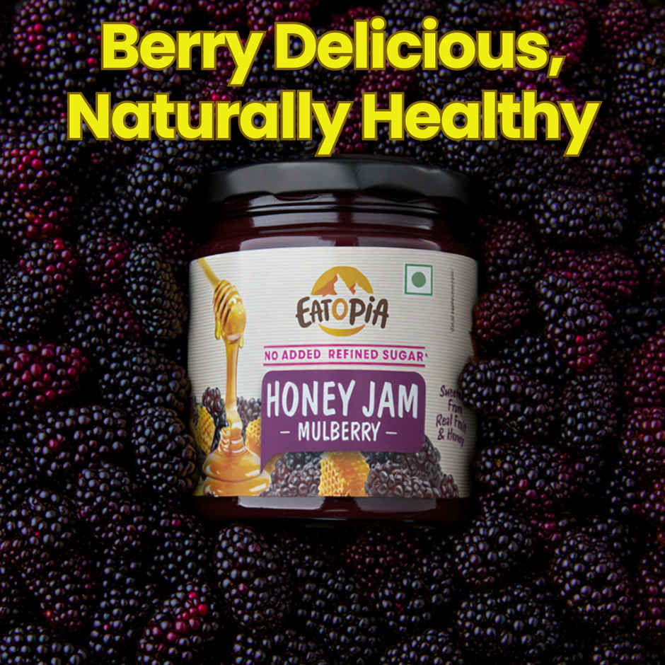 Eatopia Healthy Mullberry Honey Jam (No Refined Sugar & Preservatives )