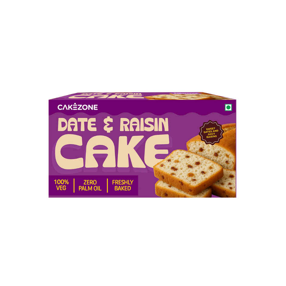 CakeZone Date & Raisin Cake Combo