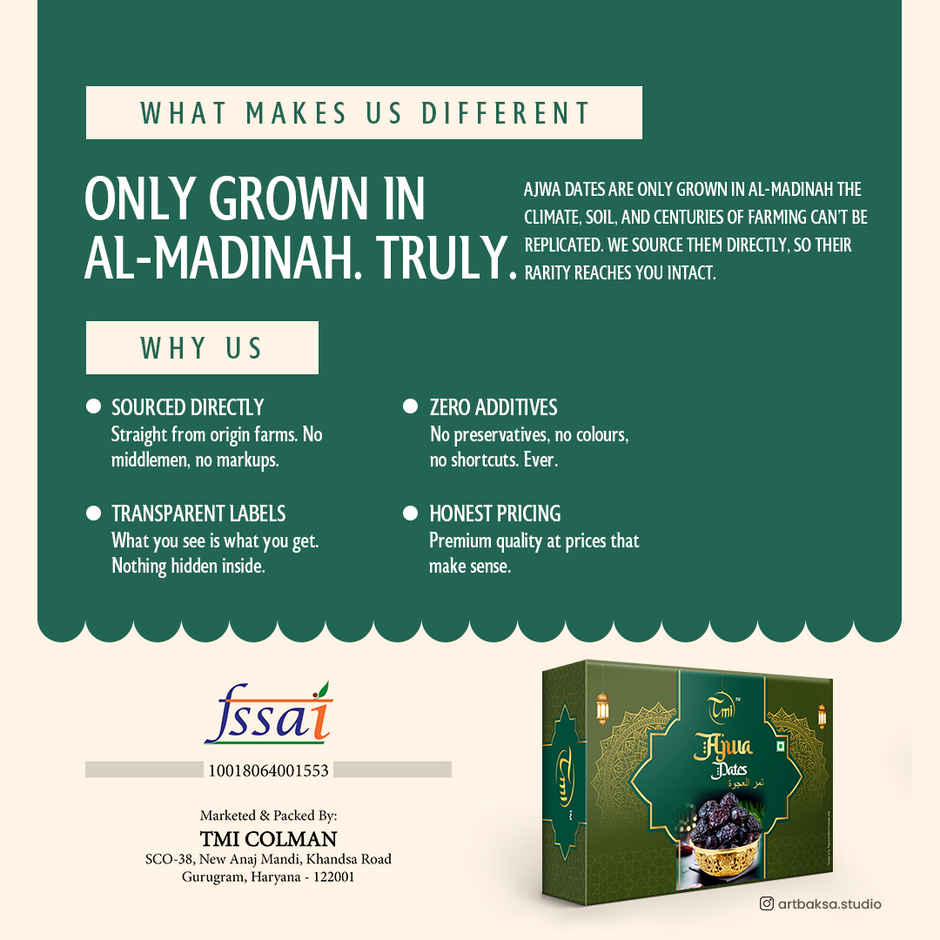 TMI COLMAN Ajwa Dates