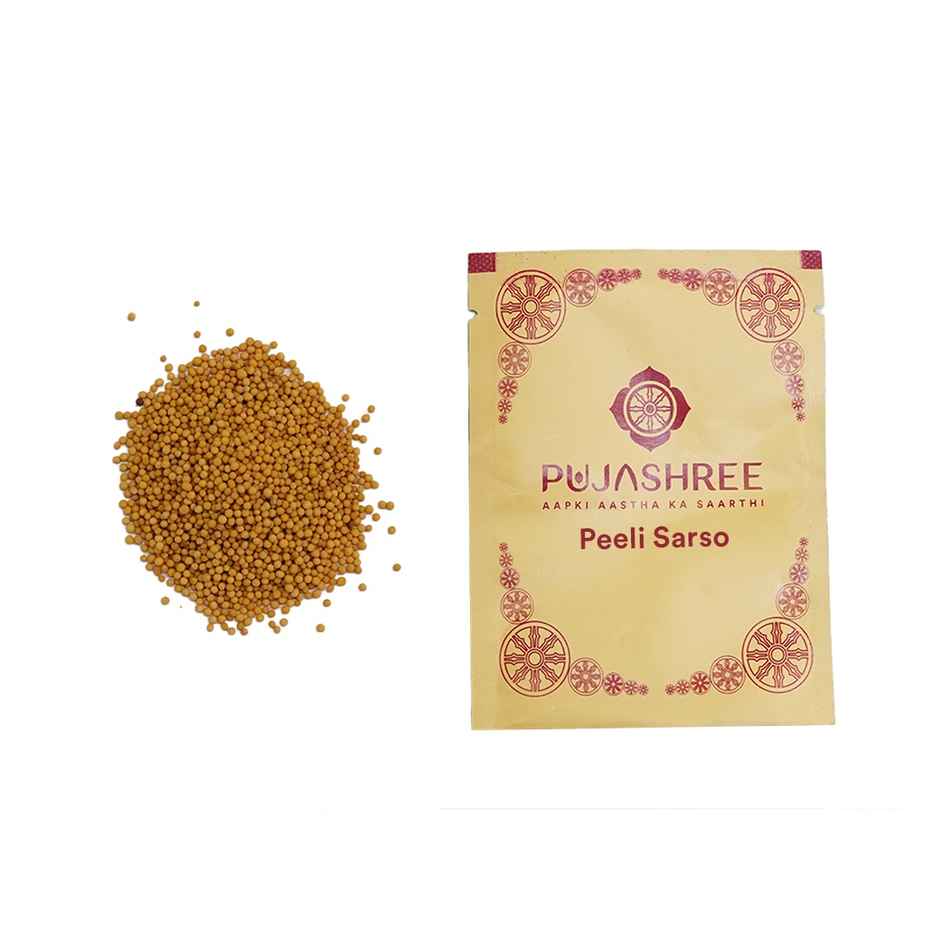Yellow Mustard Seeds for Pooja & Ritual Use | Pujashree