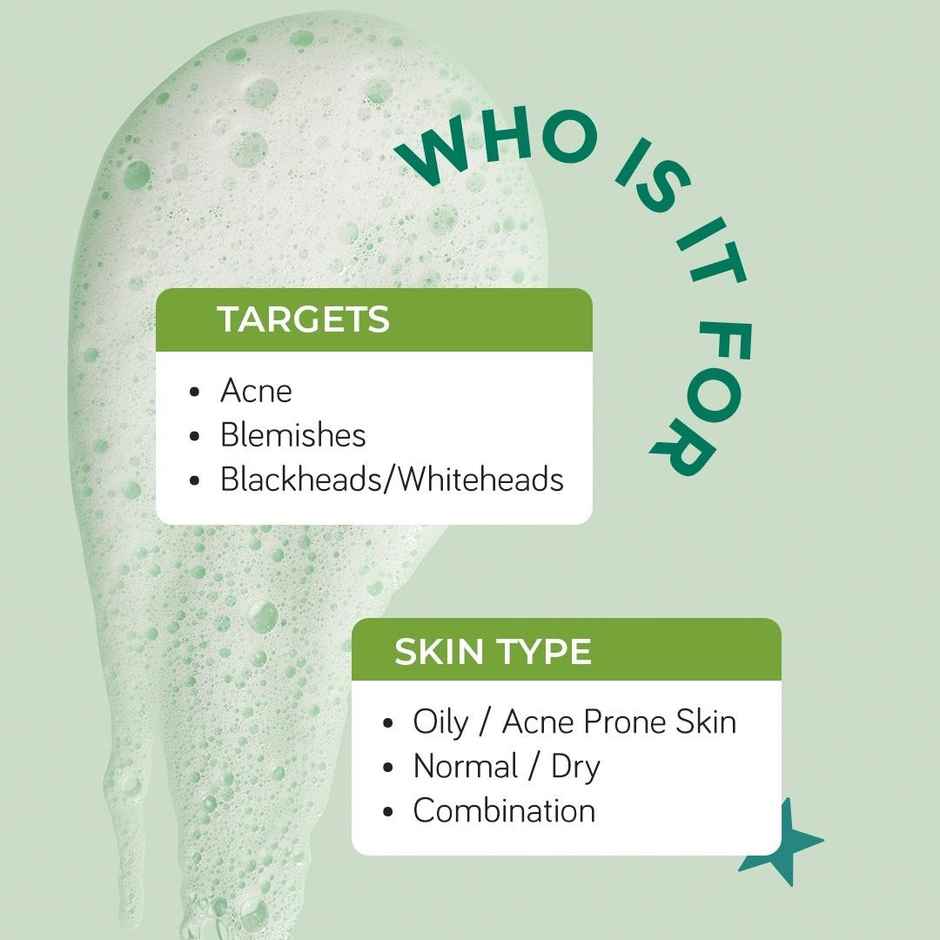 Moody Acnexpert Foaming Face Wash Salicylic Acid & Green Tea (80 Ml)