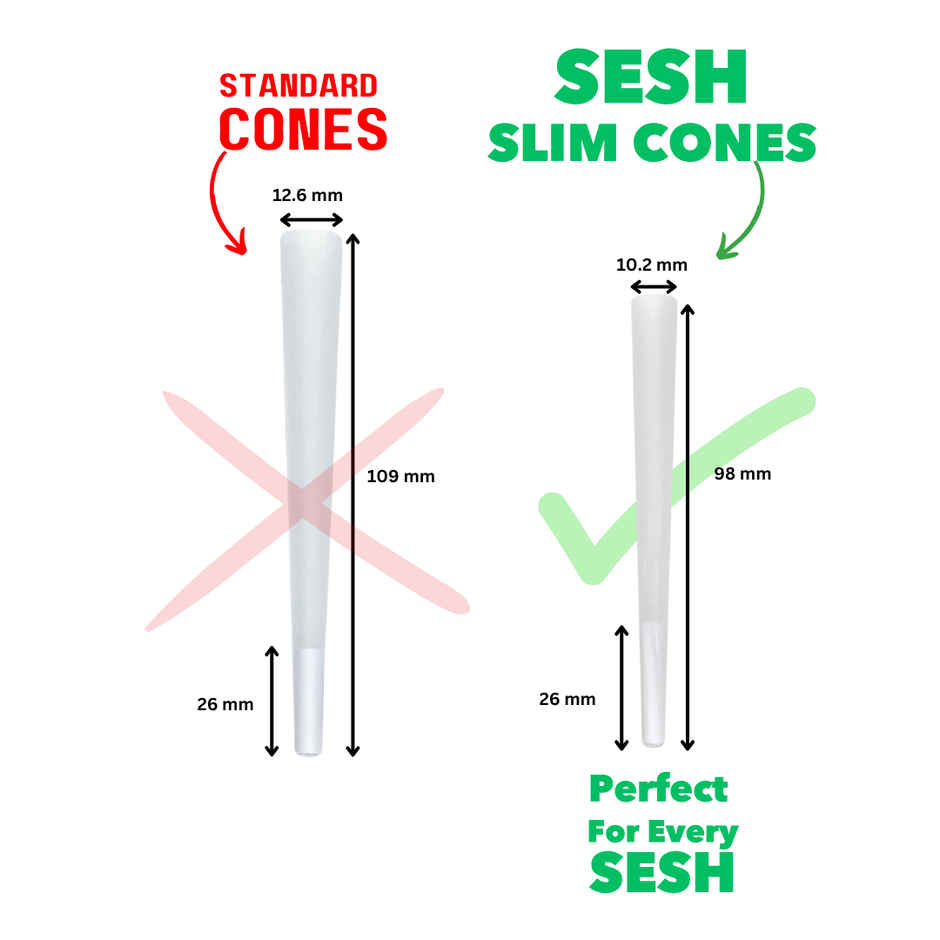 Sesh Slim Cones | 98 mm