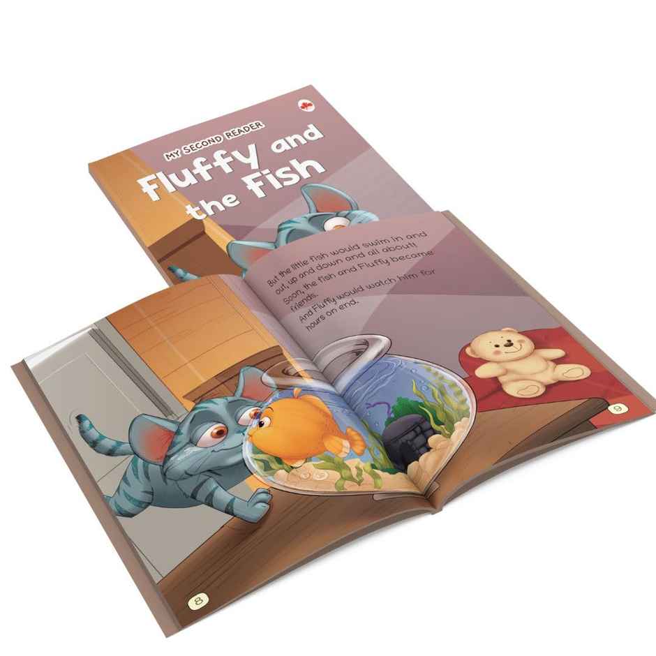 Story Books for Kids - Second Reader (Illustrated) (Set of 6 Books)