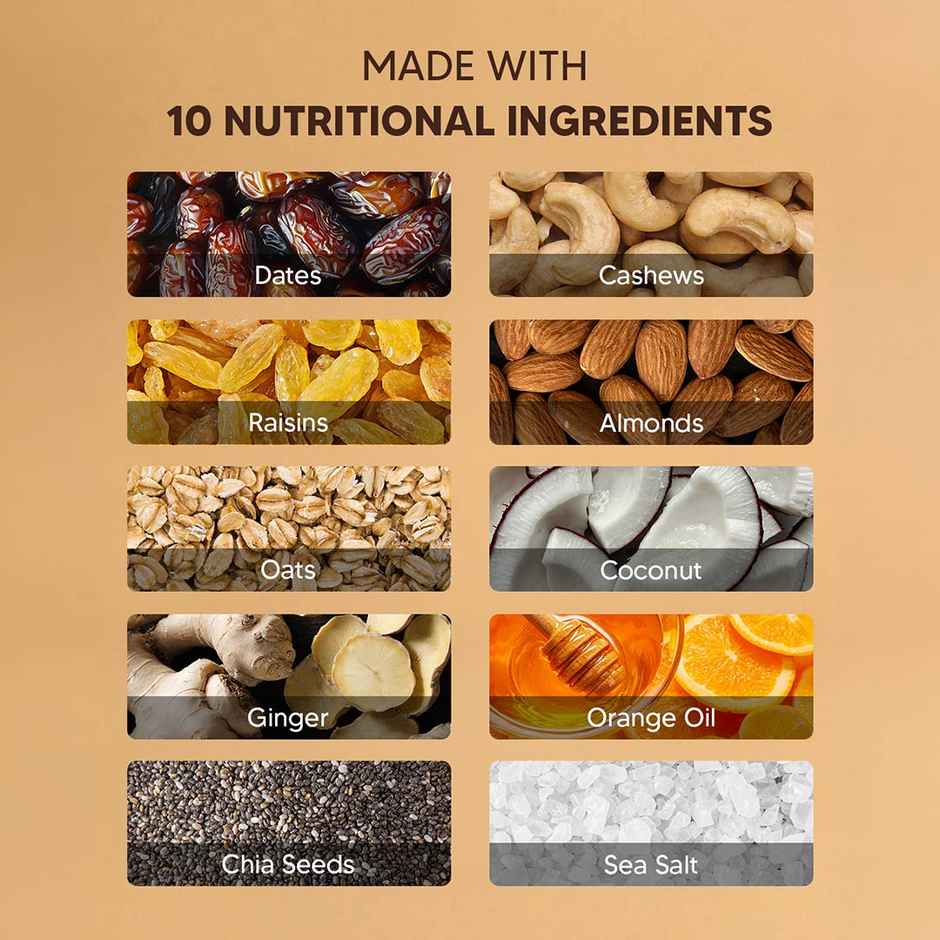Eat Better Co Orange & Ginger Laddoos | No Added Sugar | High Protein | Truly Natural