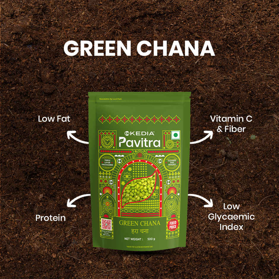 Kedia Pavitra Green Chana | Hara Chana