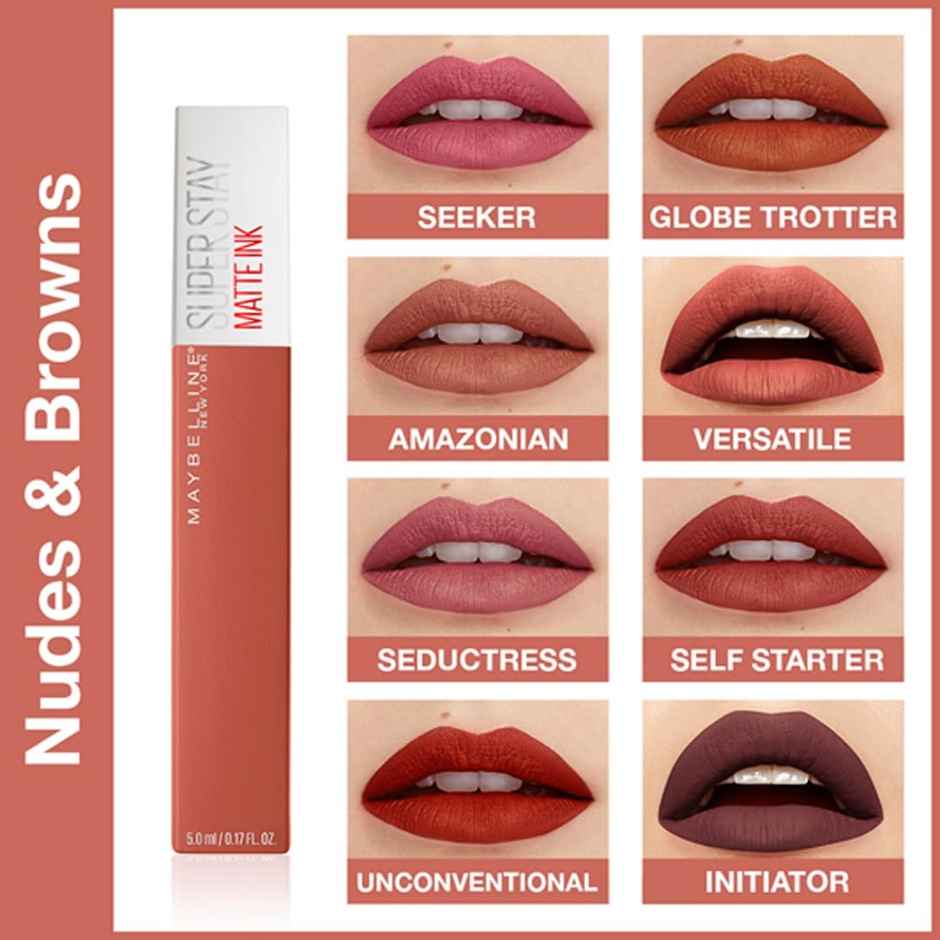 Maybelline New York Super Stay Matte Ink Liquid Lipstick - 65 Seductress