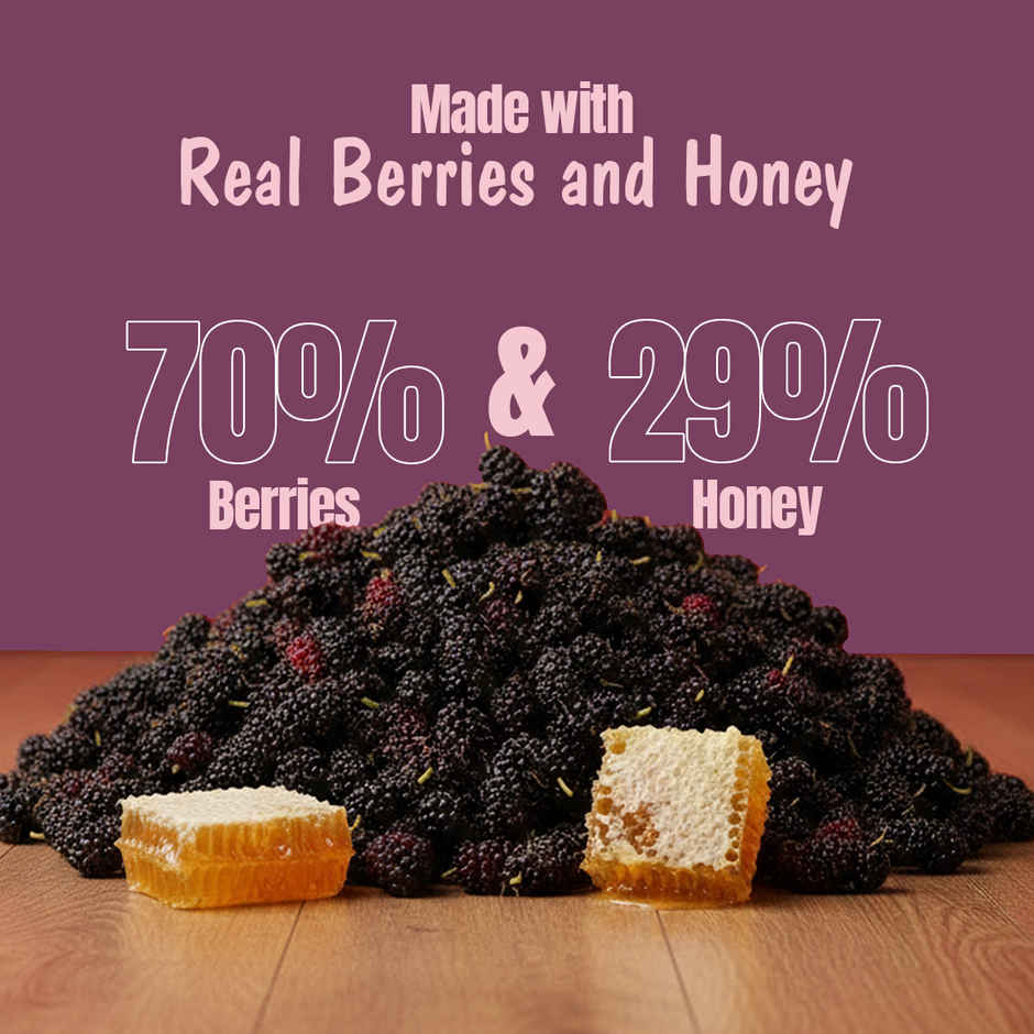 Eatopia Healthy Mulberry Honey Jam (No Refined Sugar & Preservatives )