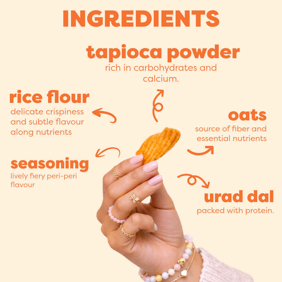 Nocap Oats Peri Peri Chips