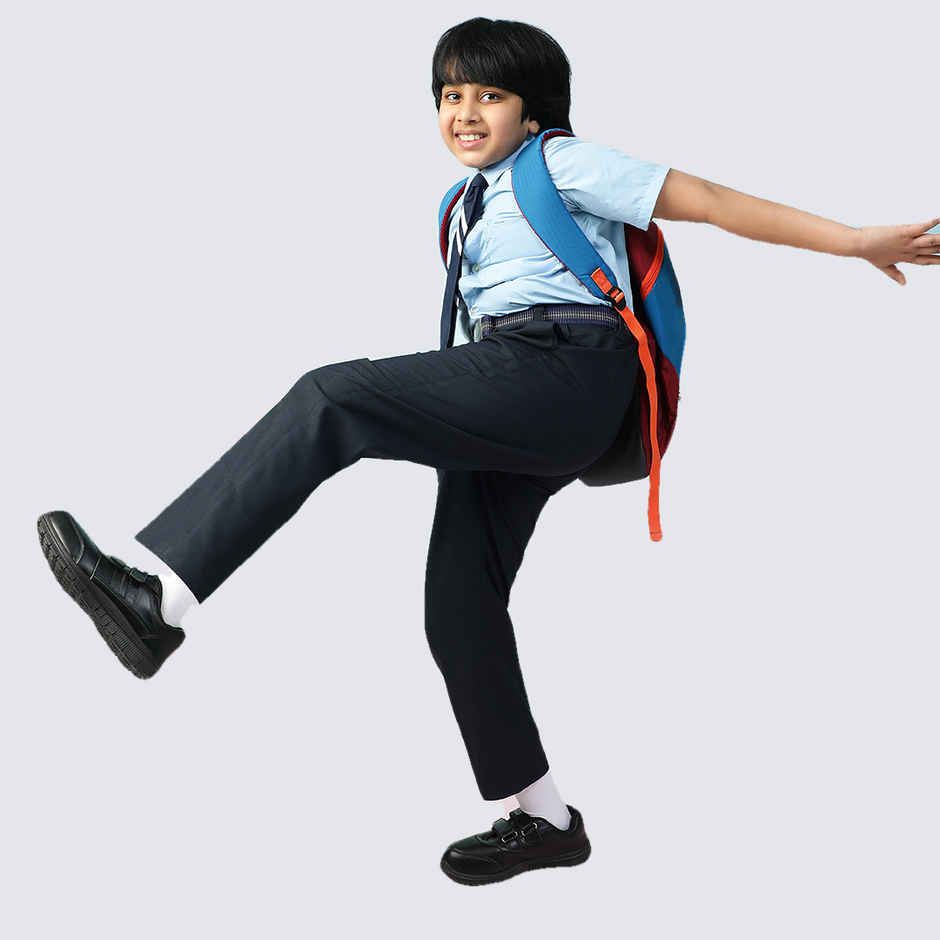 Liberty Force 10 Gola-Schv Black School Shoes For Boys (5.5-6 Years - 11C Uk)