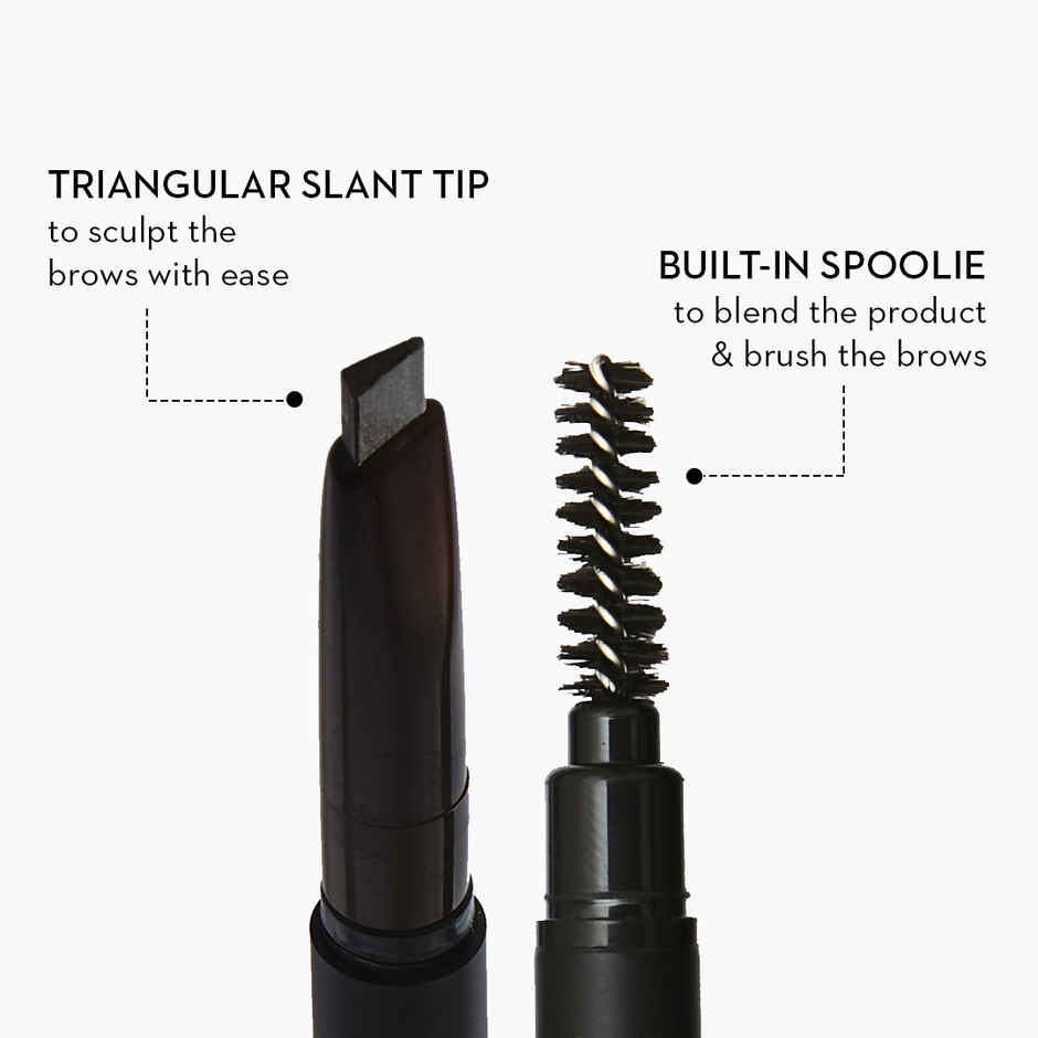 SUGAR Cosmetics Arch Arrival Brow Definer - 03 Woody Scooby (Deep Brown)