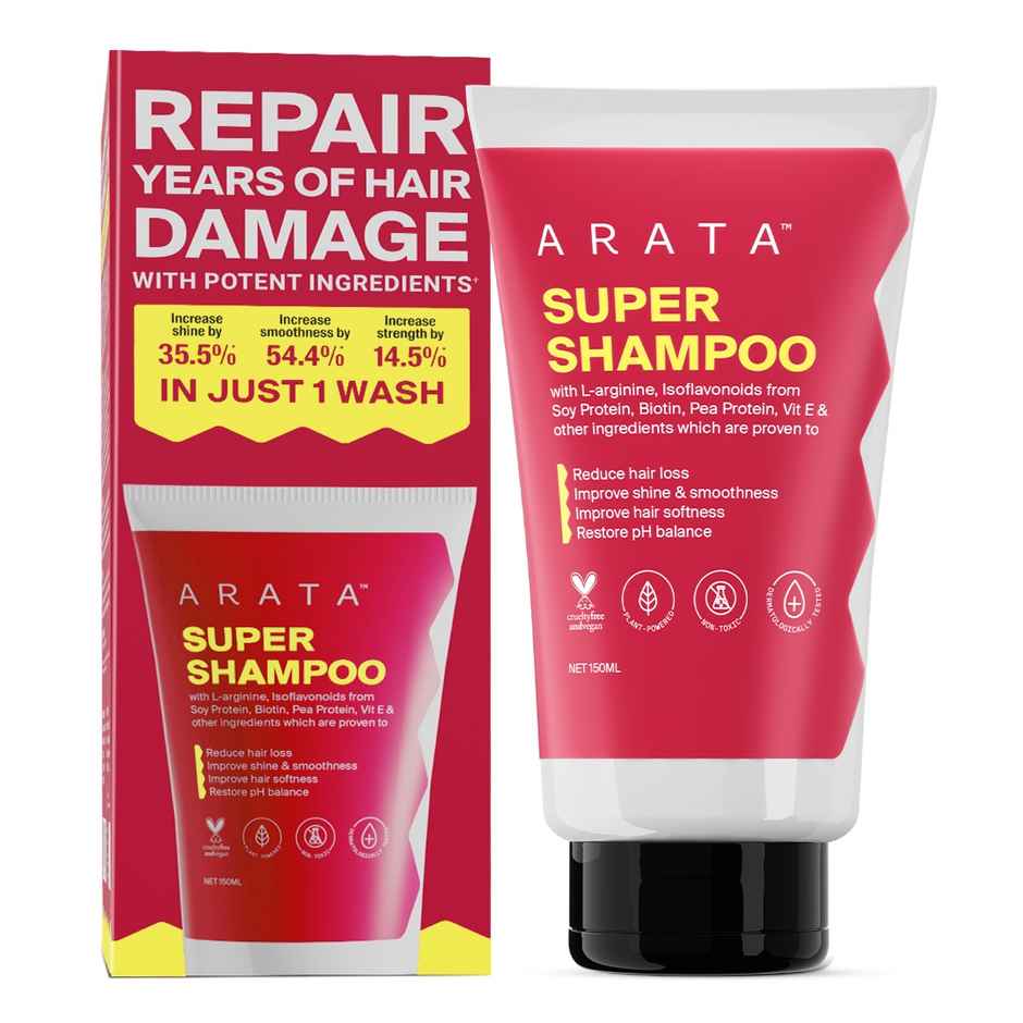 Arata Super Shampoo For Hair Fall Control