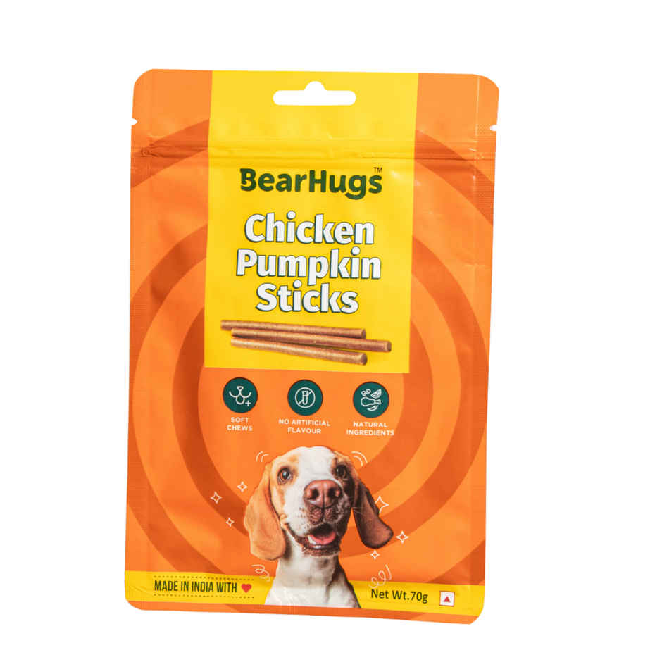 Bearhugs Chicken & Pumpkin Sticksdog Treat