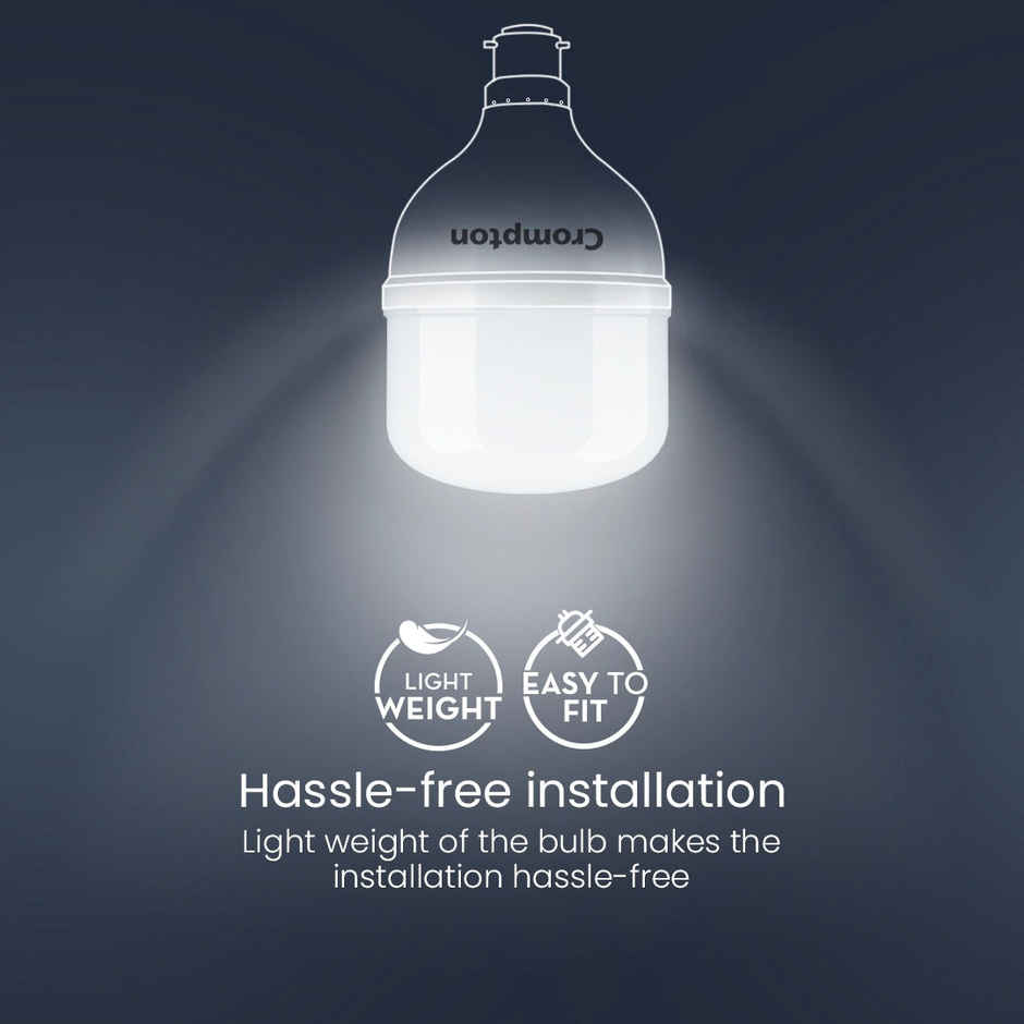 Crompton Led Bulb Cool Day Light, 40W | B22 Base Holder