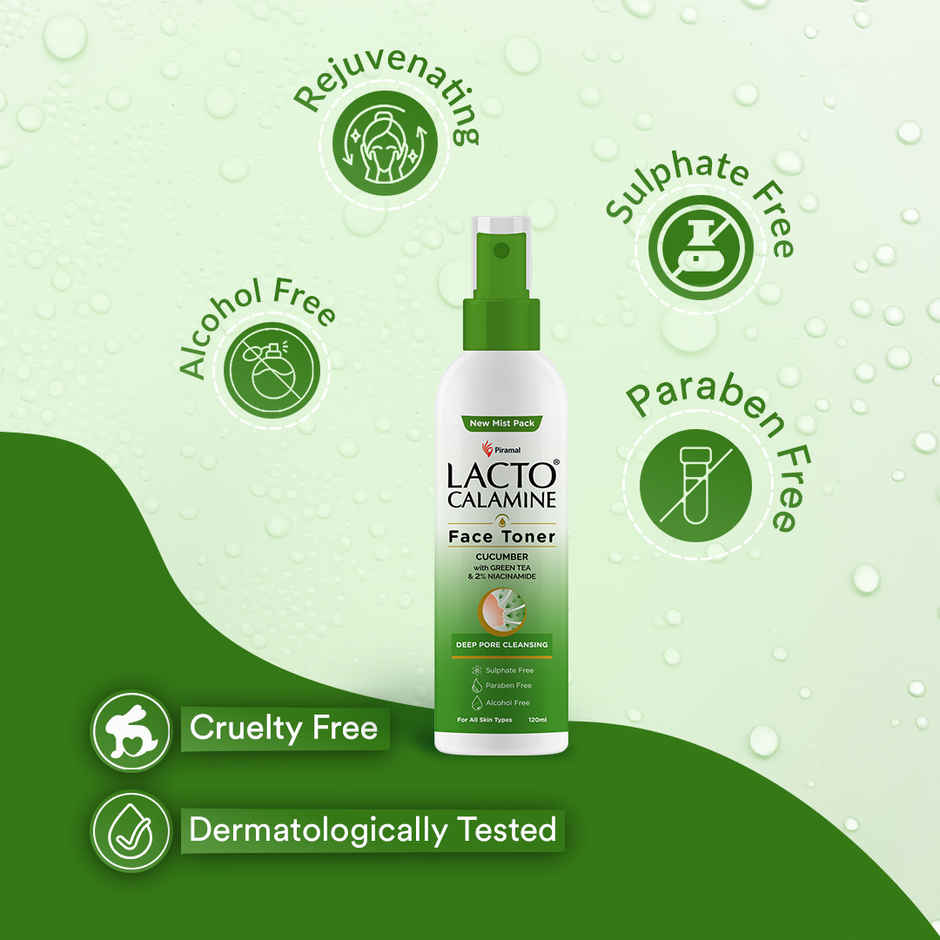 Lacto Calamine Cucumber Toner