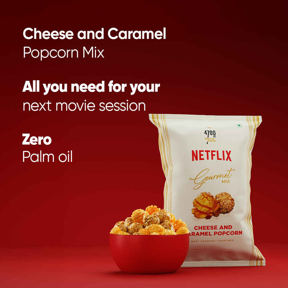 4700BC X Netflix Cheese And Caramel Popcorn