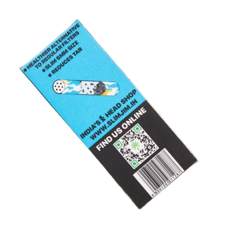 Slimjim 7mm Carbon Filter - Splash (Pack OF 10)