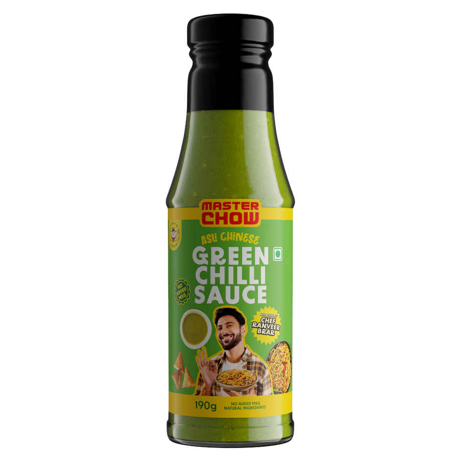 Masterchow Dark Soya Sauce (210g) & Masterchow Green Chilli Sauce (190g) & Masterchow Red Chilli Sauce (200g) & Masterchow White Vinegar (170ml) Combo