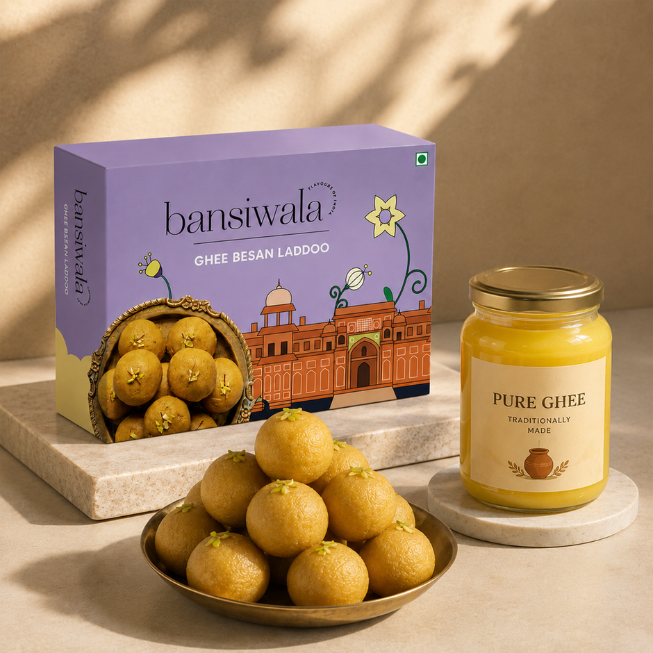 Bansiwala Ghee Besan Laddoo