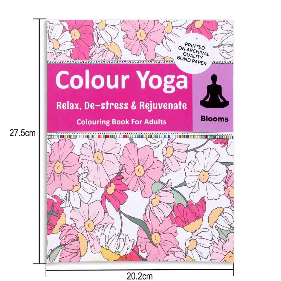 Itsy Bitsy Blooms Colouring Book Lb