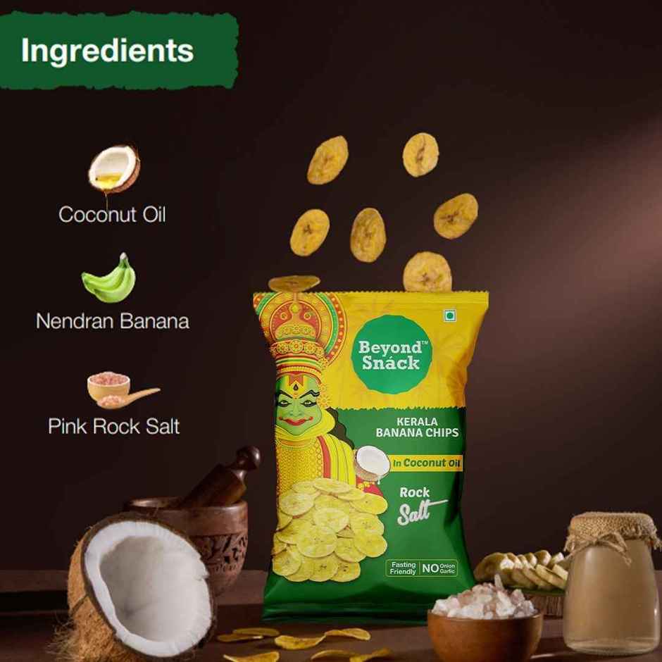 Beyond Snack Kerala Banana Chips | With Coconut Oil & Rock Salt